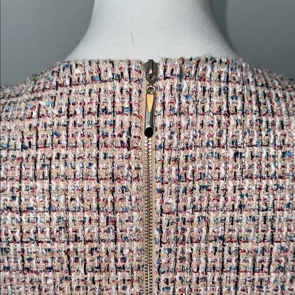 WHBM Tweed Sleeveless Sheath Dress Women’s 12 - Picture 12 of 13